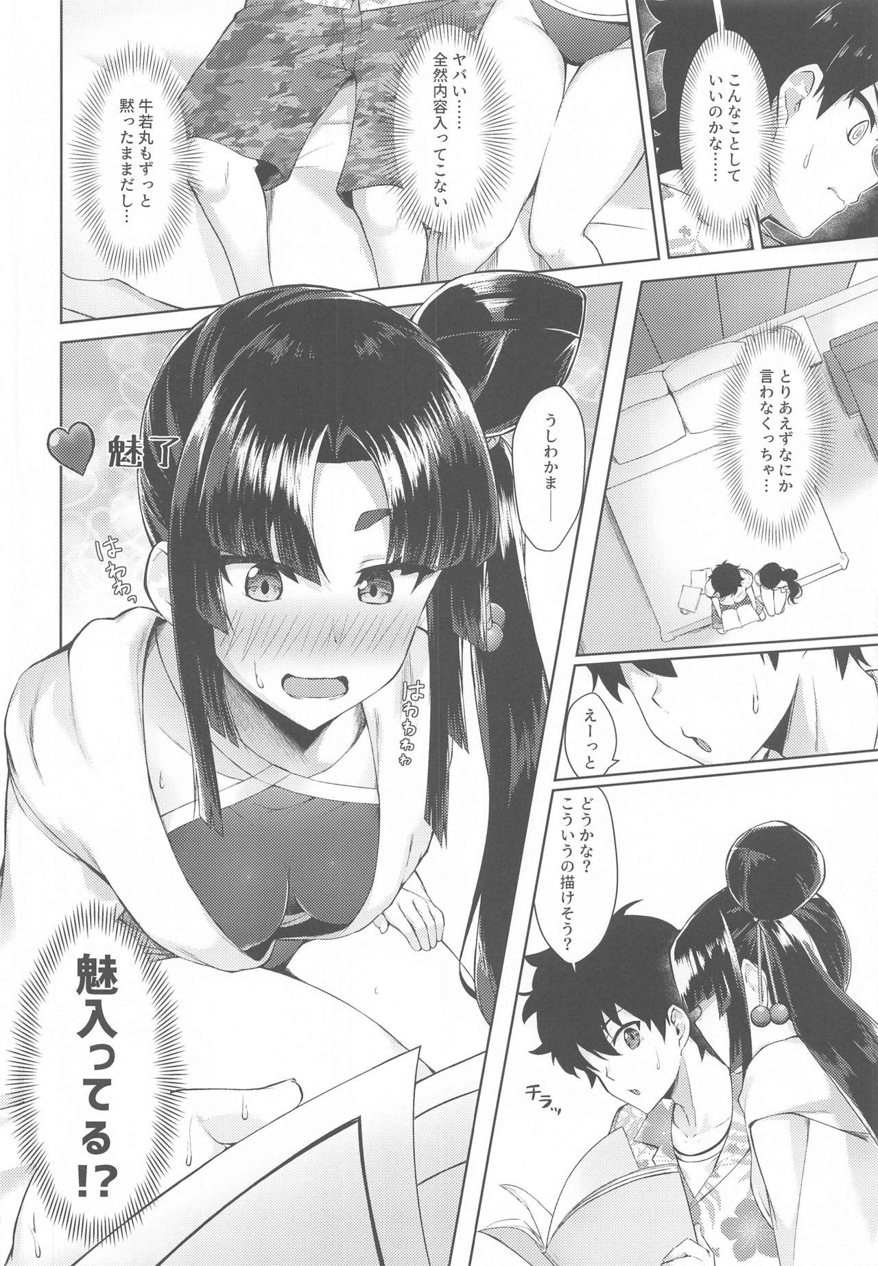 Lesbiansex Ushiwakamaru to Genkou Seikatsu - Fate grand order Gay Studs - Page 5