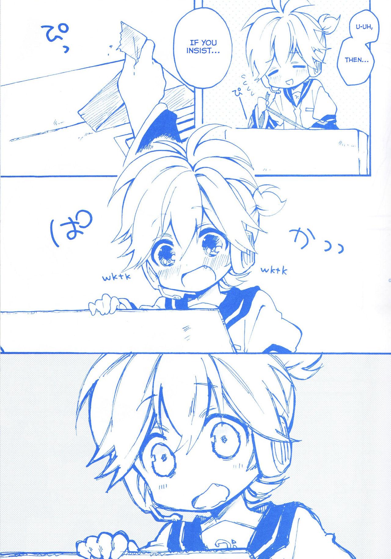 Spreadeagle Len-kun to Asobou! - Vocaloid Amateur - Page 4