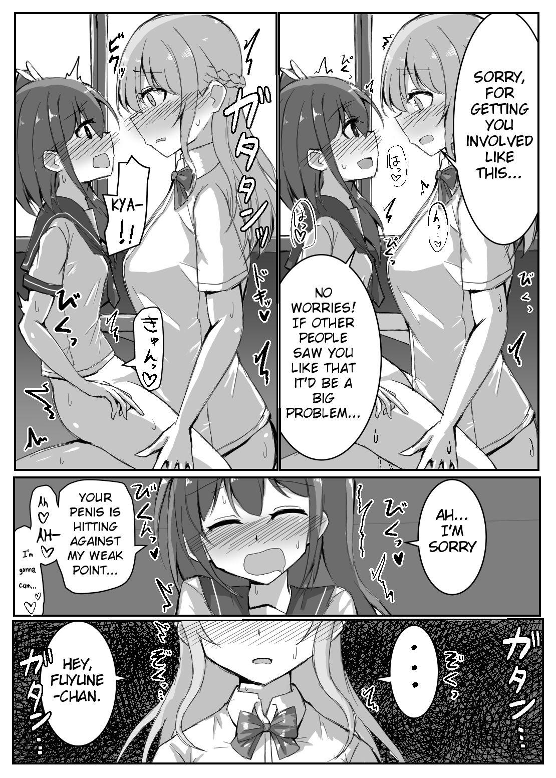 Perfect Ass Onnanoko ga Inemuri shiteru Futanari Onee-san ni Itazura shichau Hon - Original Mas - Page 9