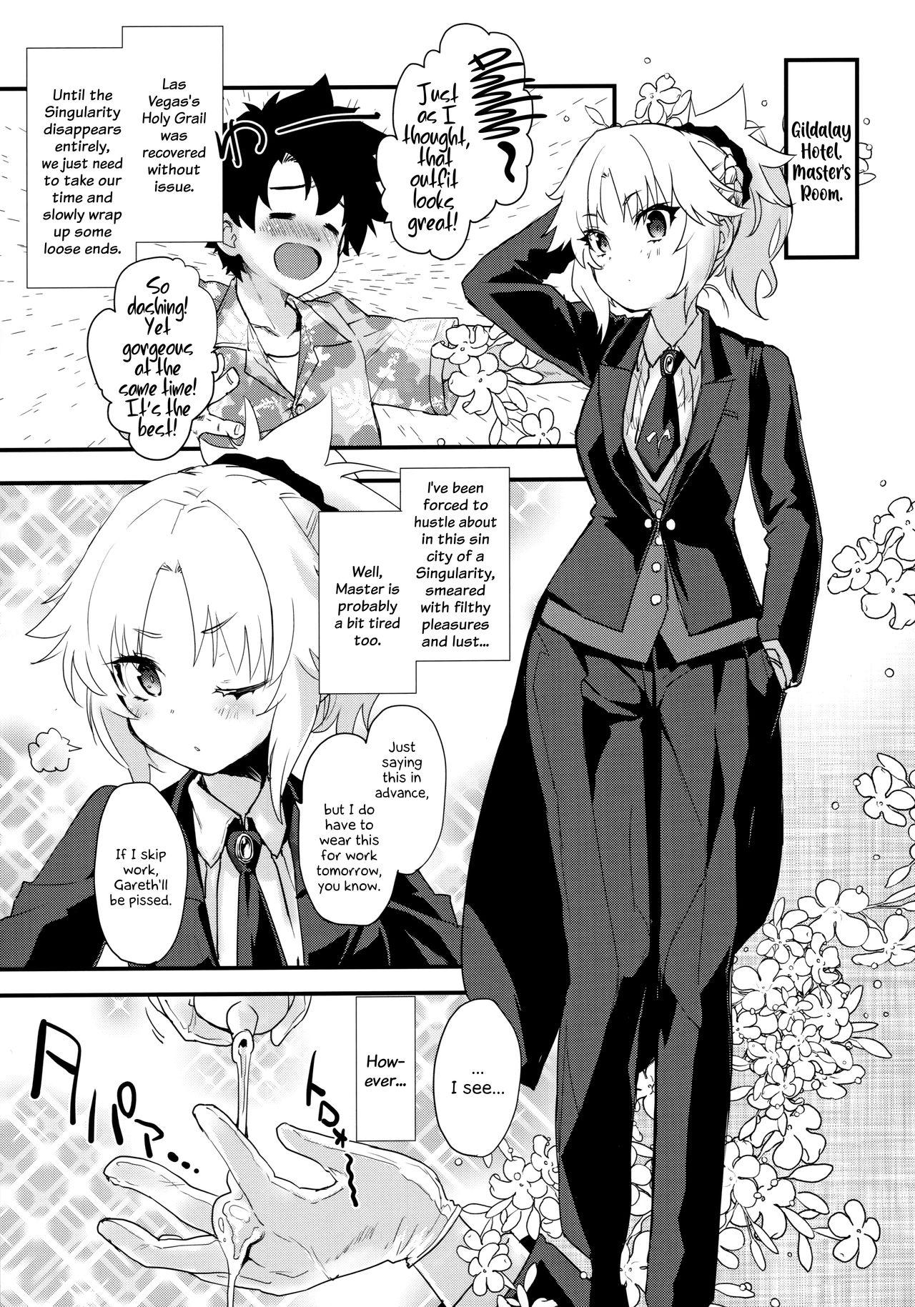 (COMIC1☆16) [Peθ (Mozu)] Full Dress Honey Knight -Kizuna10+ no Mor-san to Eirei Seisou- (Fate/Grand Order) [English] [EHCOVE] 1