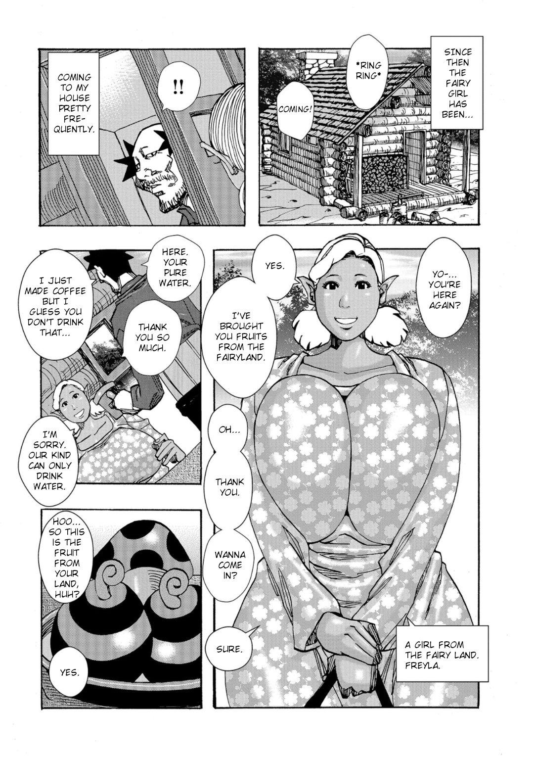 Seduction Porn Bakunyuu Oyako Dakkudaku Teishoku Ch.1-3 Amateur Sex Tapes - Page 4