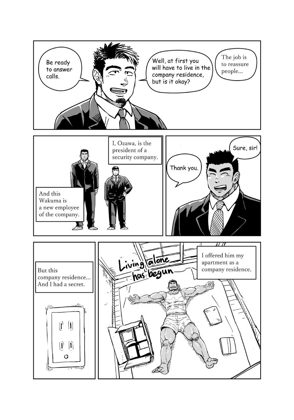 Punished Kobito Shachou wa Oogata Shinjin no Omocha - The Tiny President - Original Gay Anal - Page 4