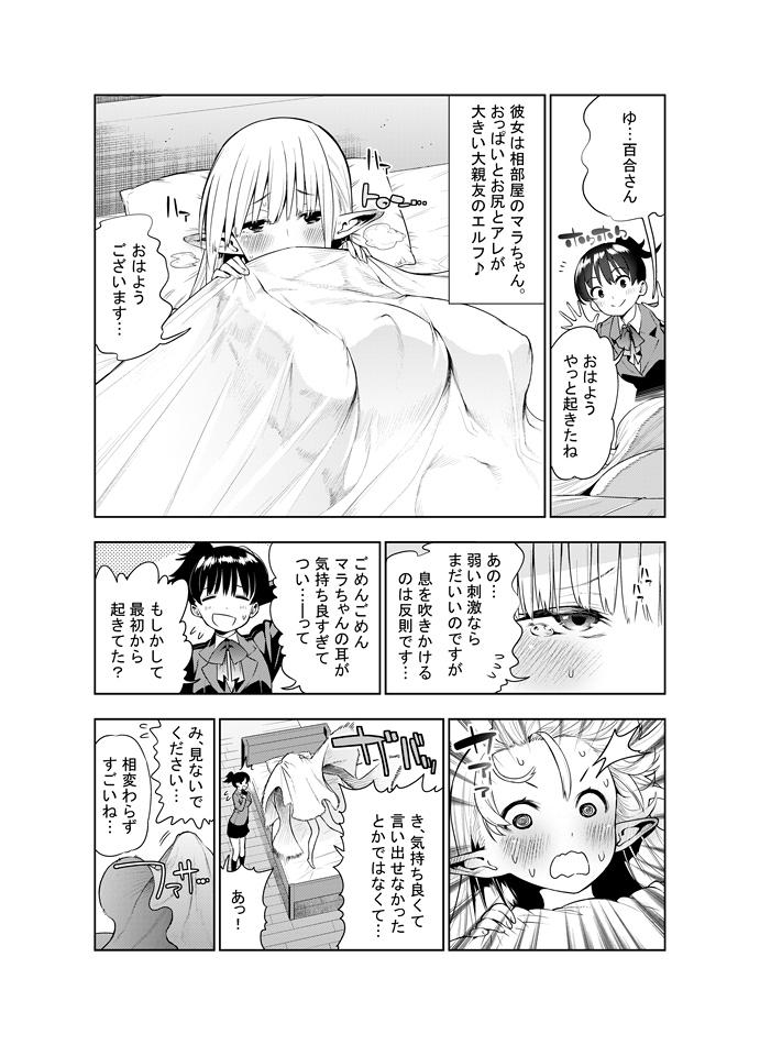 Blows Futanari no Elf - Original Butts - Page 8