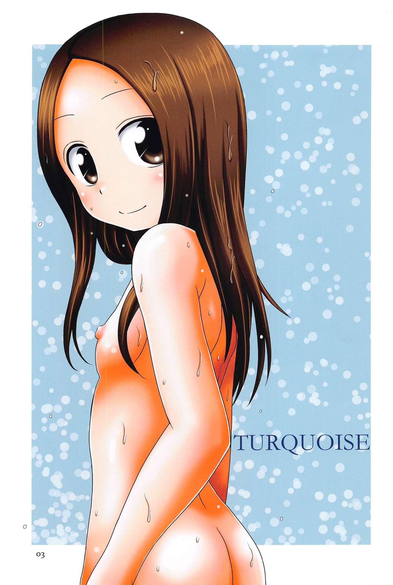 Banheiro TURQUOISE color edition - Karakai jouzu no takagi-san Fucking - Page 2