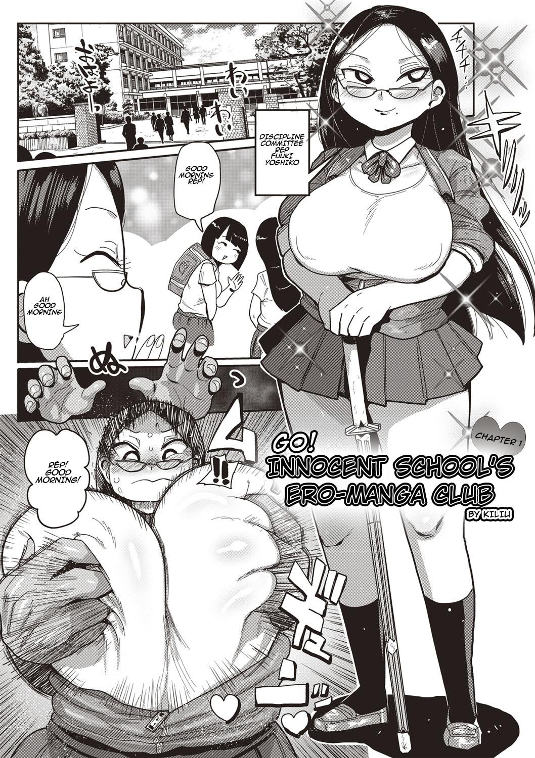 Webcam [Kiliu] Ike! Seijun Gakuen Ero-Mangabu | Innocent School's Ero-Manga Club Ch. 1-3 [English] [PHILO] [Digital] Que - Picture 1