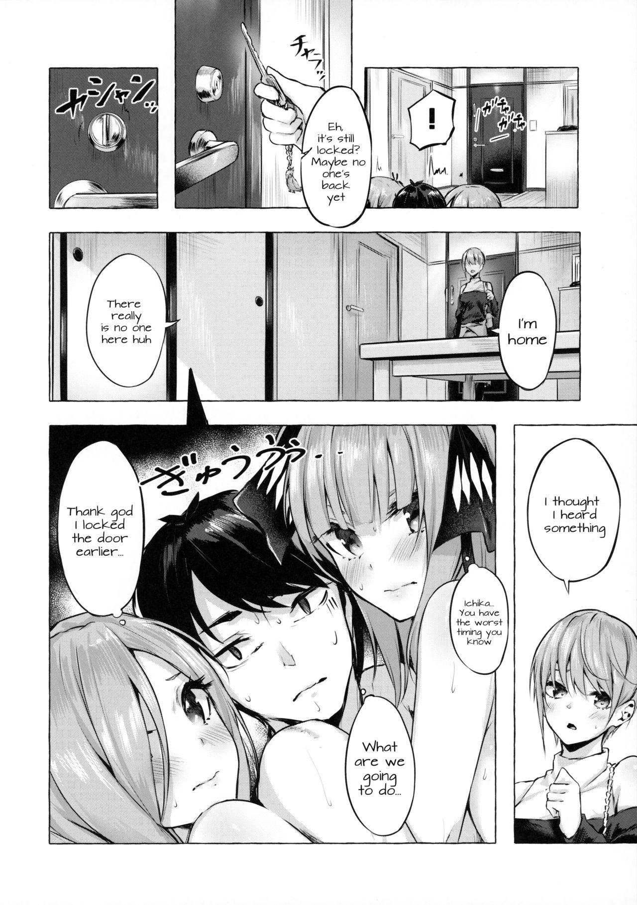 Caiu Na Net Hanayome no Kakuritsu - Gotoubun no hanayome Threesome - Page 9