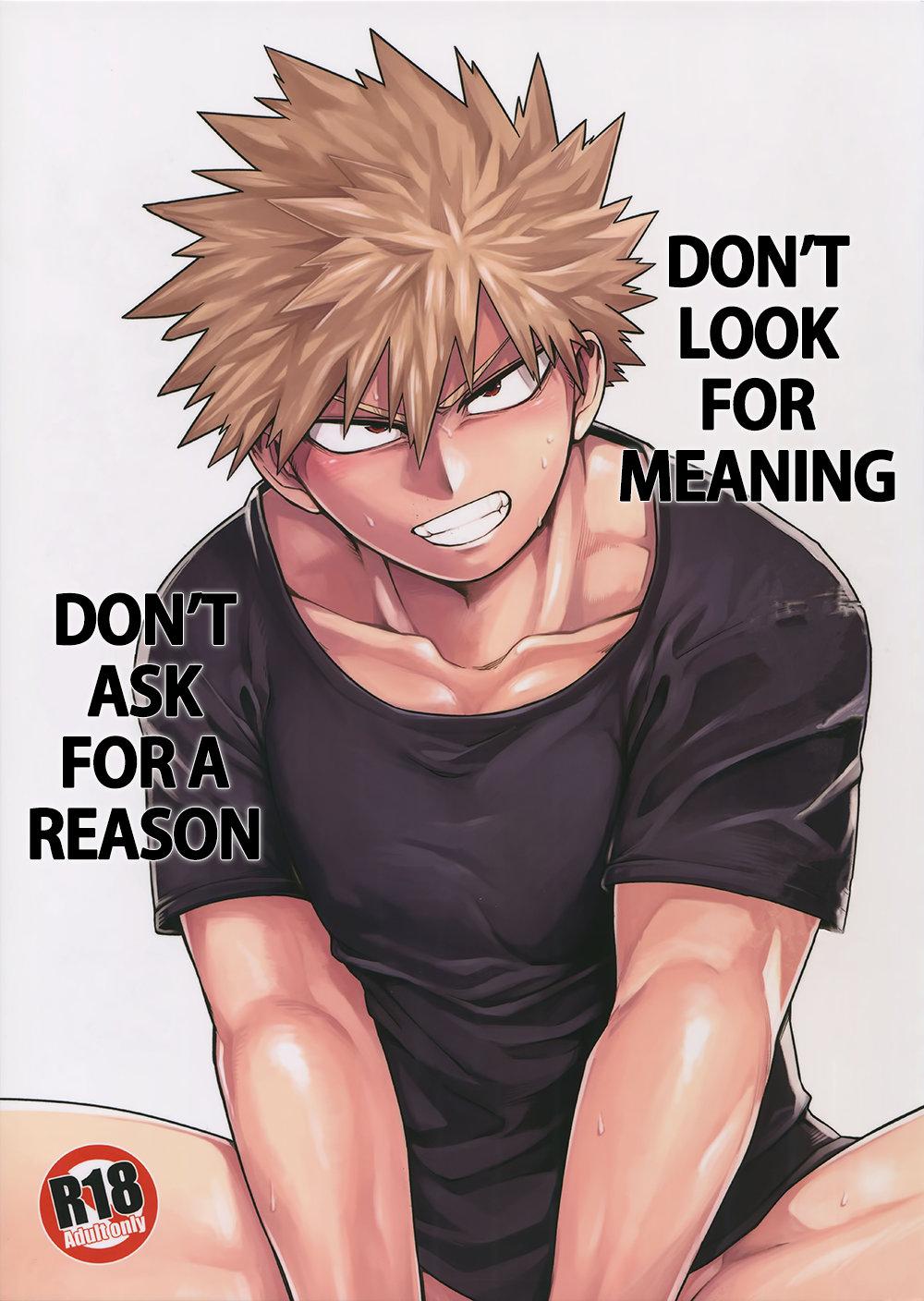 Jeans Imi o Sasuna Riyuu o Touna | Don't Look for Meaning, Don't Ask for a Reason - My hero academia Cougar - Page 1
