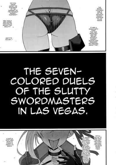 Las Vegas Bitch Kengou Sex Nanairo Shoubu | The Seven Colored Duels of the Slutty Swordmasters in Las Vegas 2