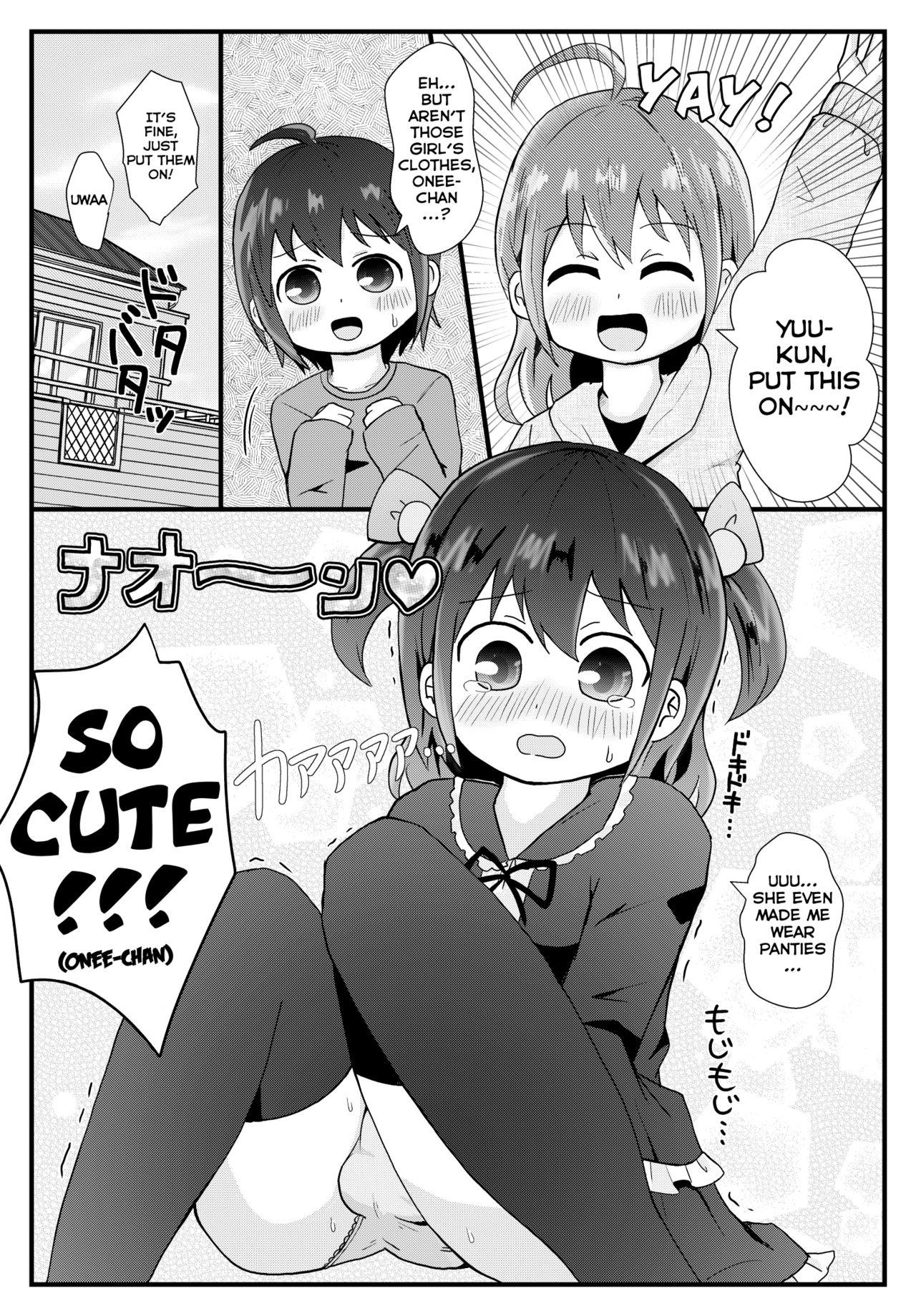 [Kiba] Onee-chan ni Josou Saserareru Manga | A Manga about Onee-chan Making Me Crossdress [English] [Tabunne Scans] 0