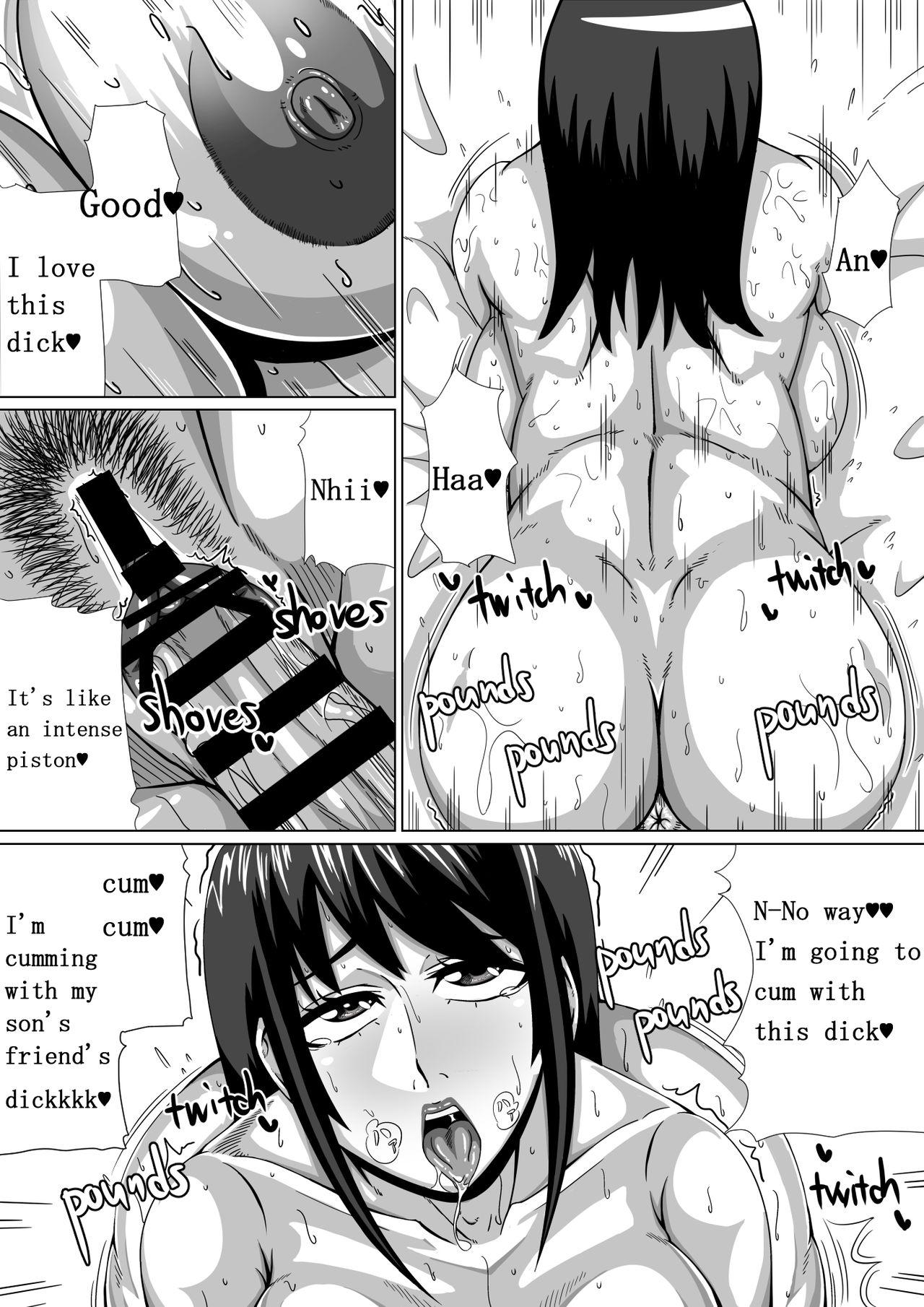 Huge Ass Boku no Daisuki na Takako Mama | Takako's mom aho is a bit erotic Family Taboo - Page 15