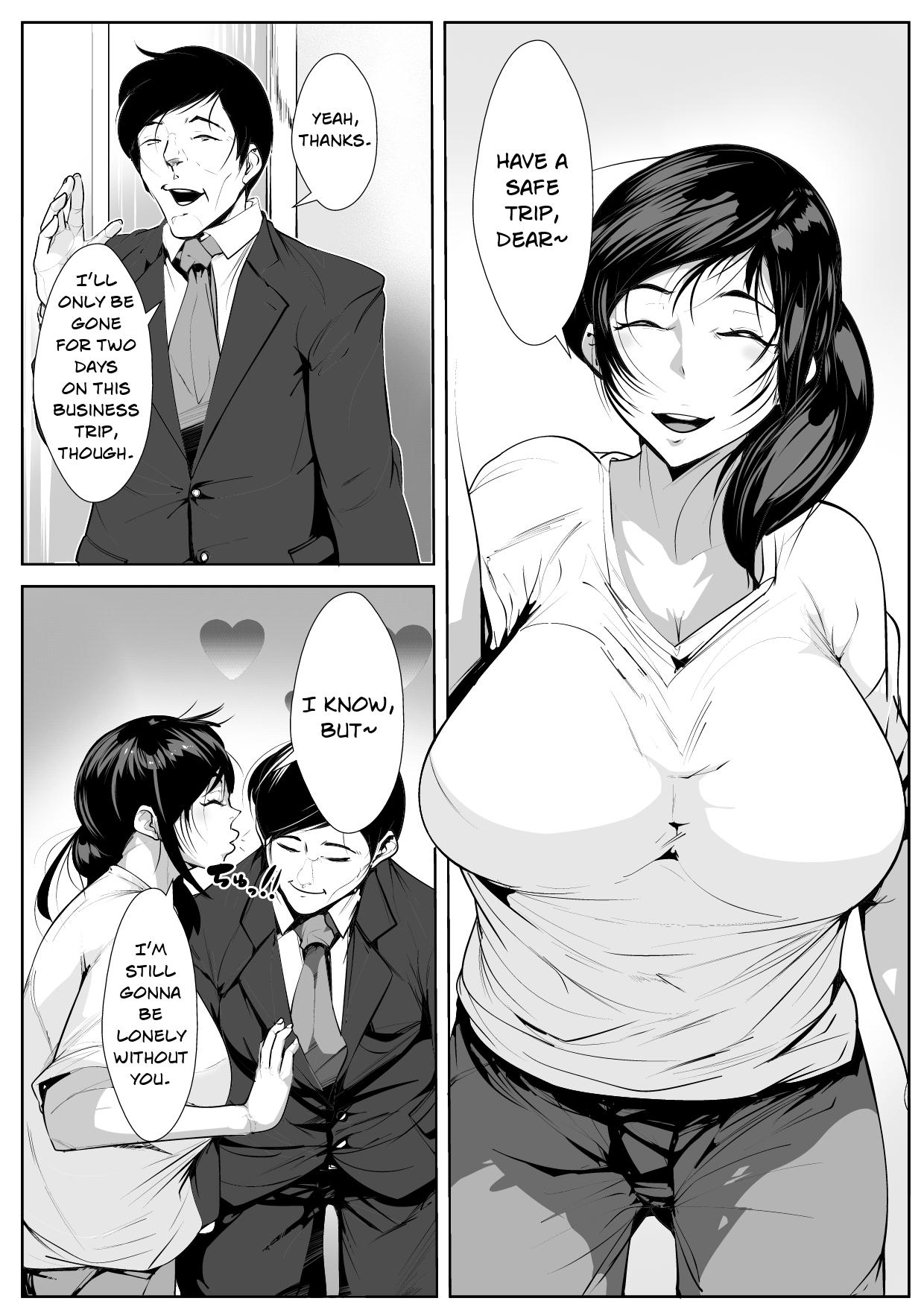 Red Head Hantoshikan Sexless no Hitozuma wa... | A Wife Who Hasn't Had Sex for Half a Year... - Original Oral Sex - Page 1