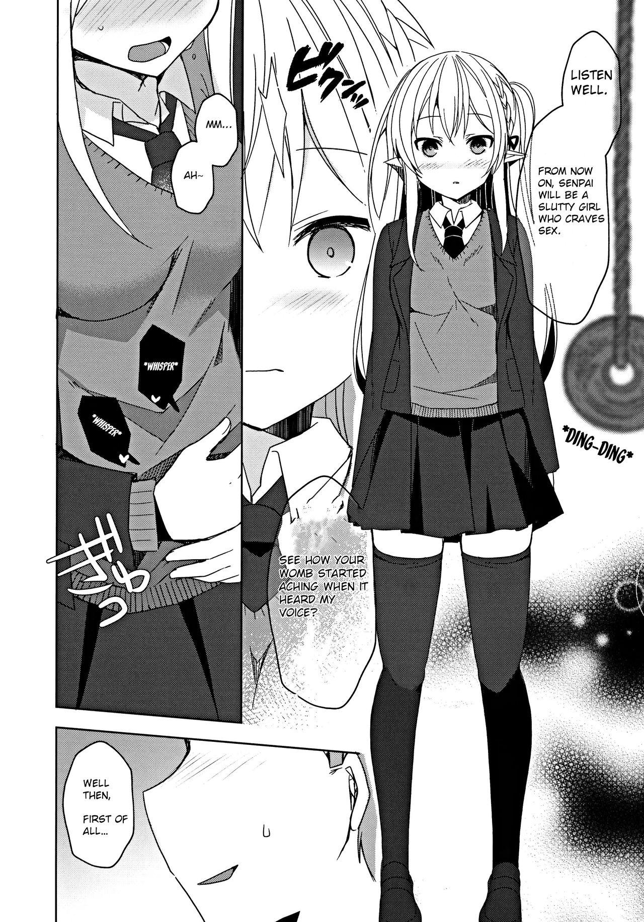 Girl Girl Fujun Ishu Kouyuu Ore to Elf Senpai no Love Love Saimin Seikatsu - Original Huge Cock - Page 11
