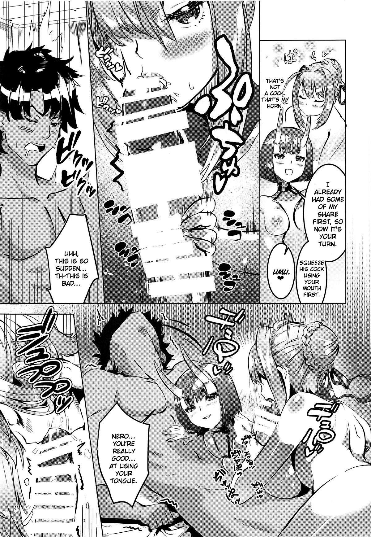 Doggystyle Porn Koutei to Oni no Erohon | An Ero Book About an Emperor and an Oni - Fate grand order Pussy Orgasm - Page 6
