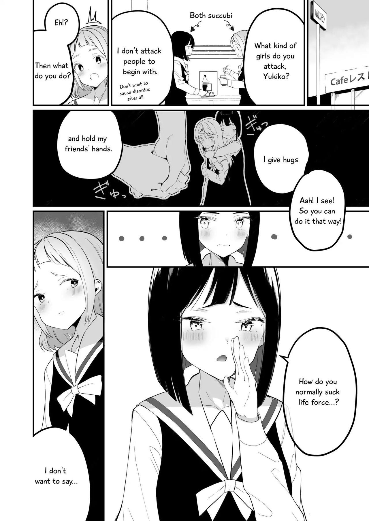 Lesbian Succubus no Yuri na Hanashi 1 and 2 - Original Tight Pussy Fucked - Page 7