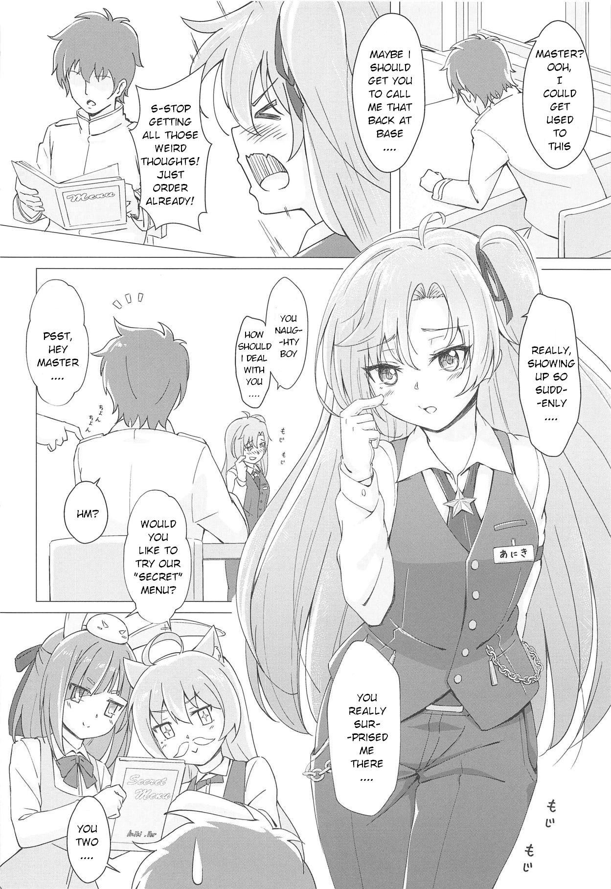 Sucking Cocks Gochuumon wa Aniki desu ka? - Azur lane Hard Core Sex - Page 6