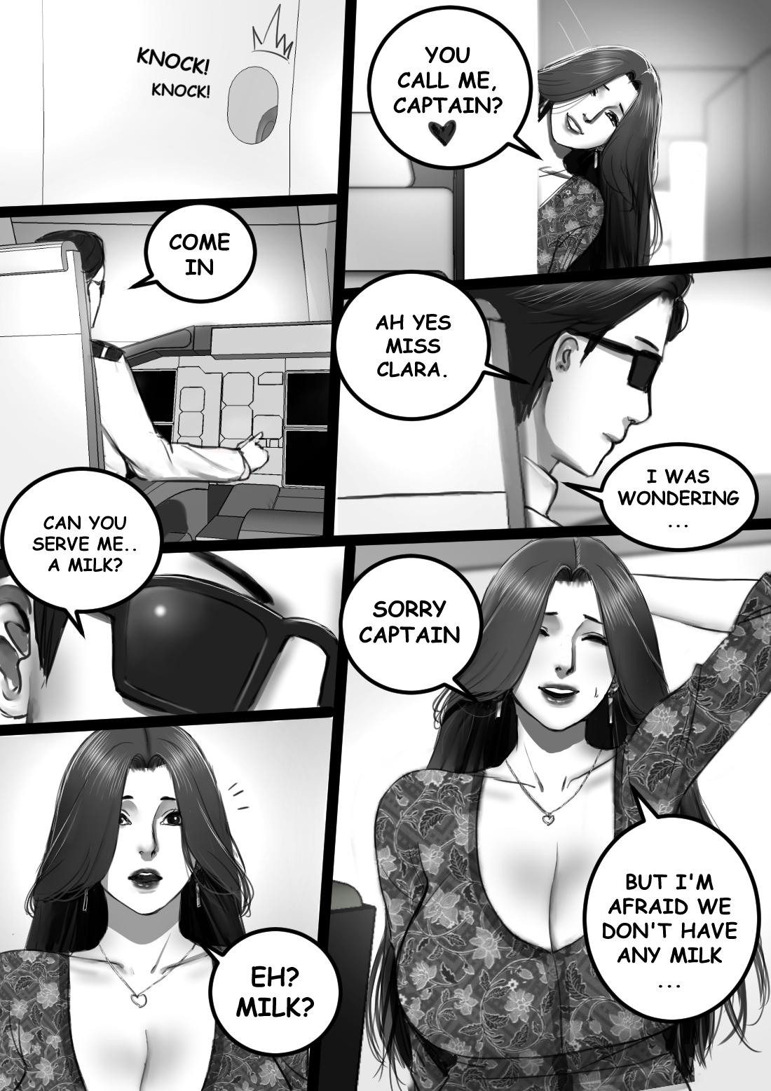 Smoking MILF AIRLINE: My Dear Mr. Pilot With - Page 12