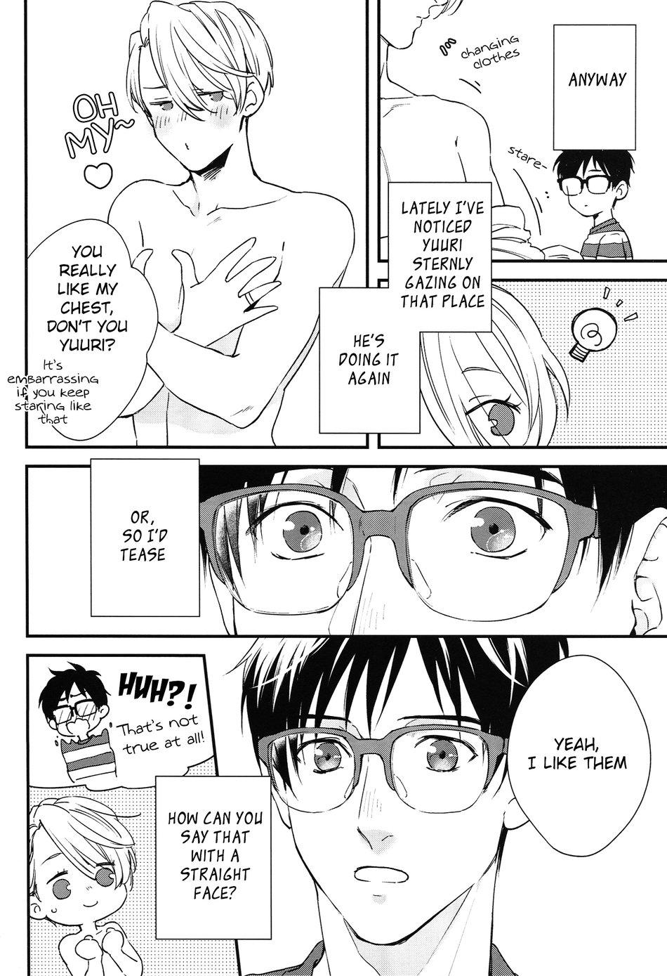 Stranger Love Me, Touch Me - Yuri on ice Socks - Page 8