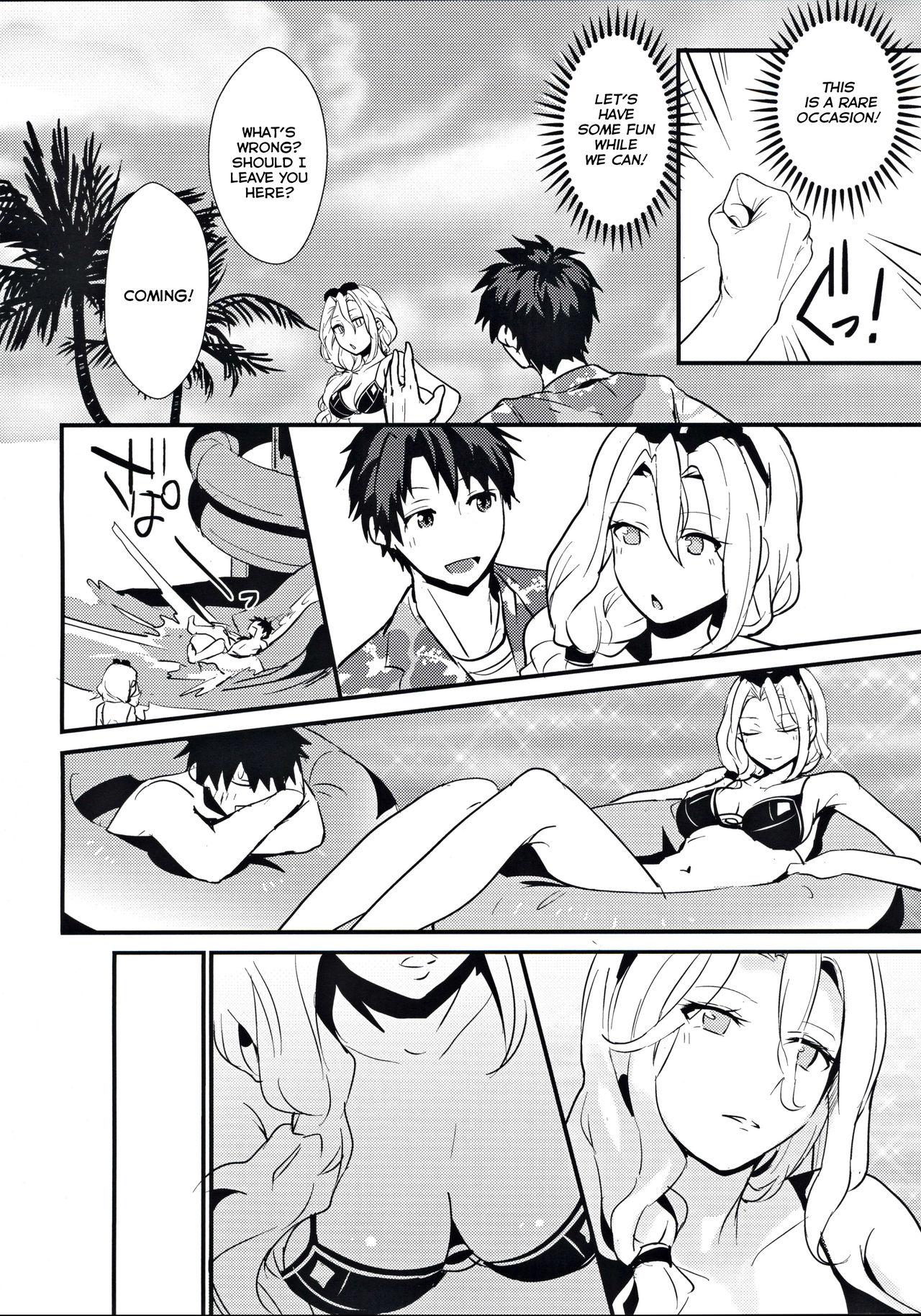 Blackwoman POOL SIDE MIRAGE - Fate grand order Sexteen - Page 5