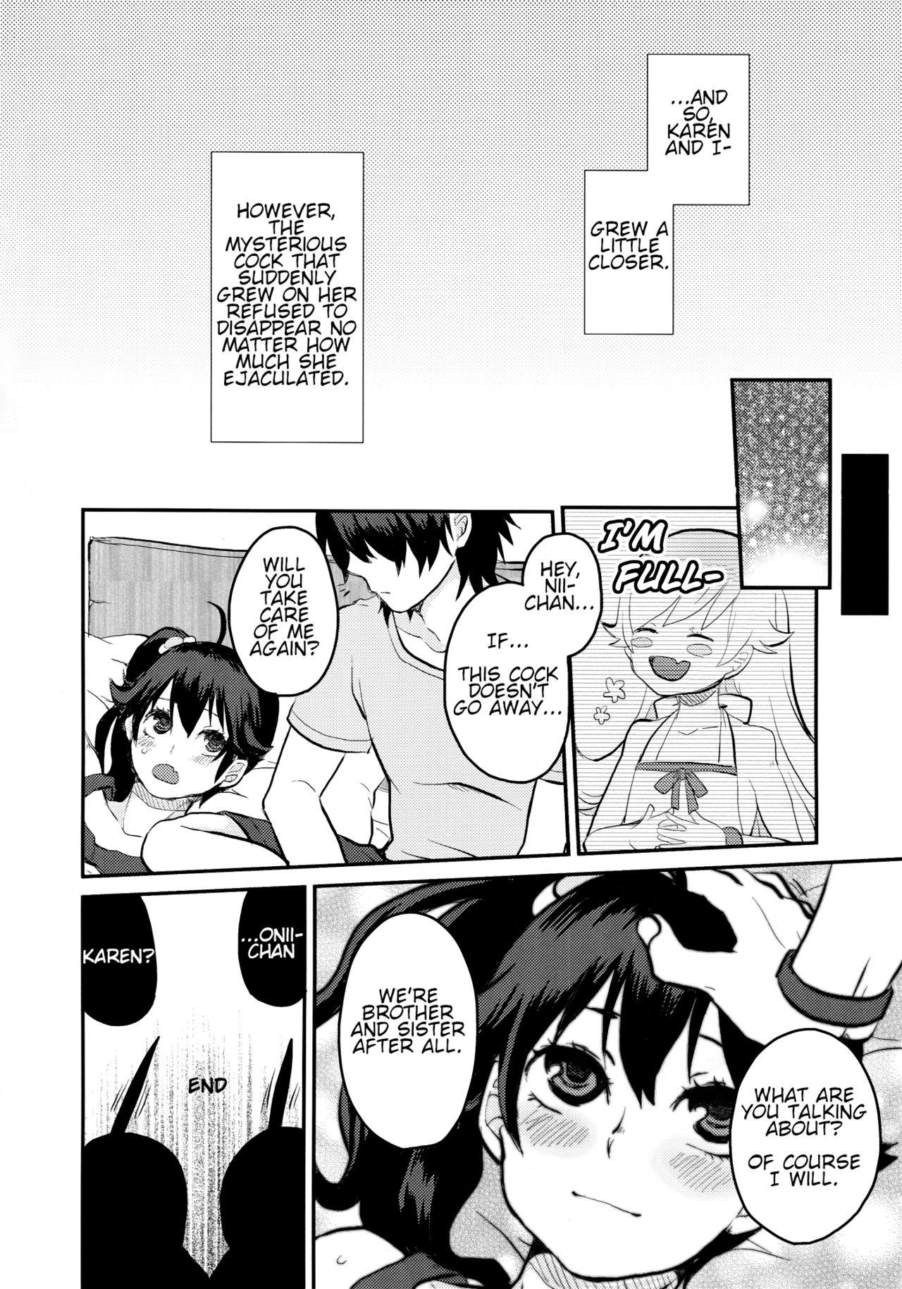 Girl On Girl Karen Erect - Bakemonogatari Chupa - Page 26