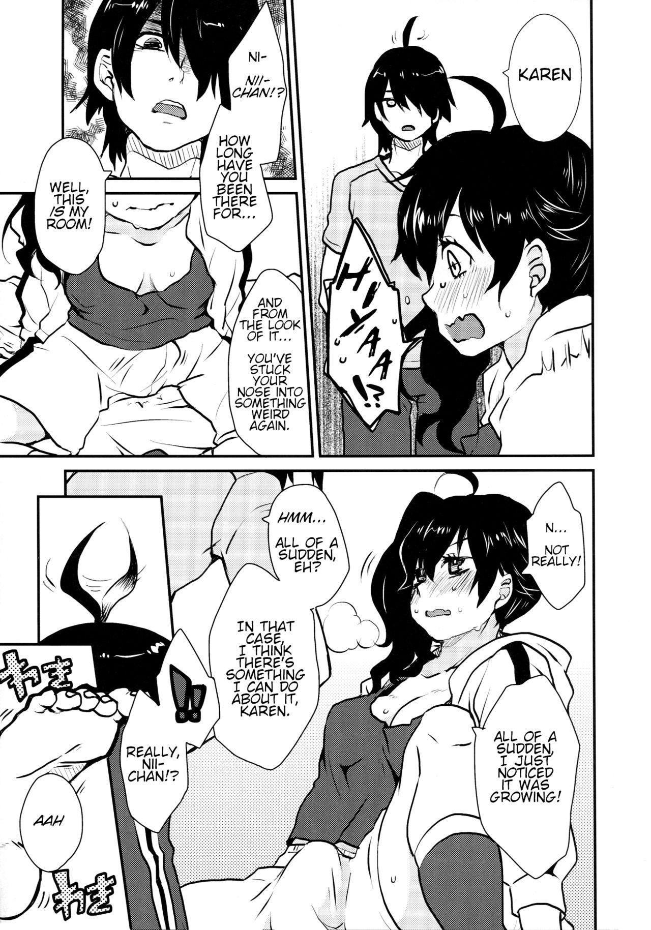 Pussyfucking Karen Erect - Bakemonogatari Crazy - Page 5