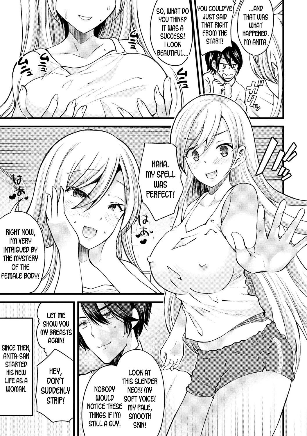 Assfuck Nyotaika shite jomahoushi ni naru | Turn Into a Woman and Become a Female Mage Nuru Massage - Page 3