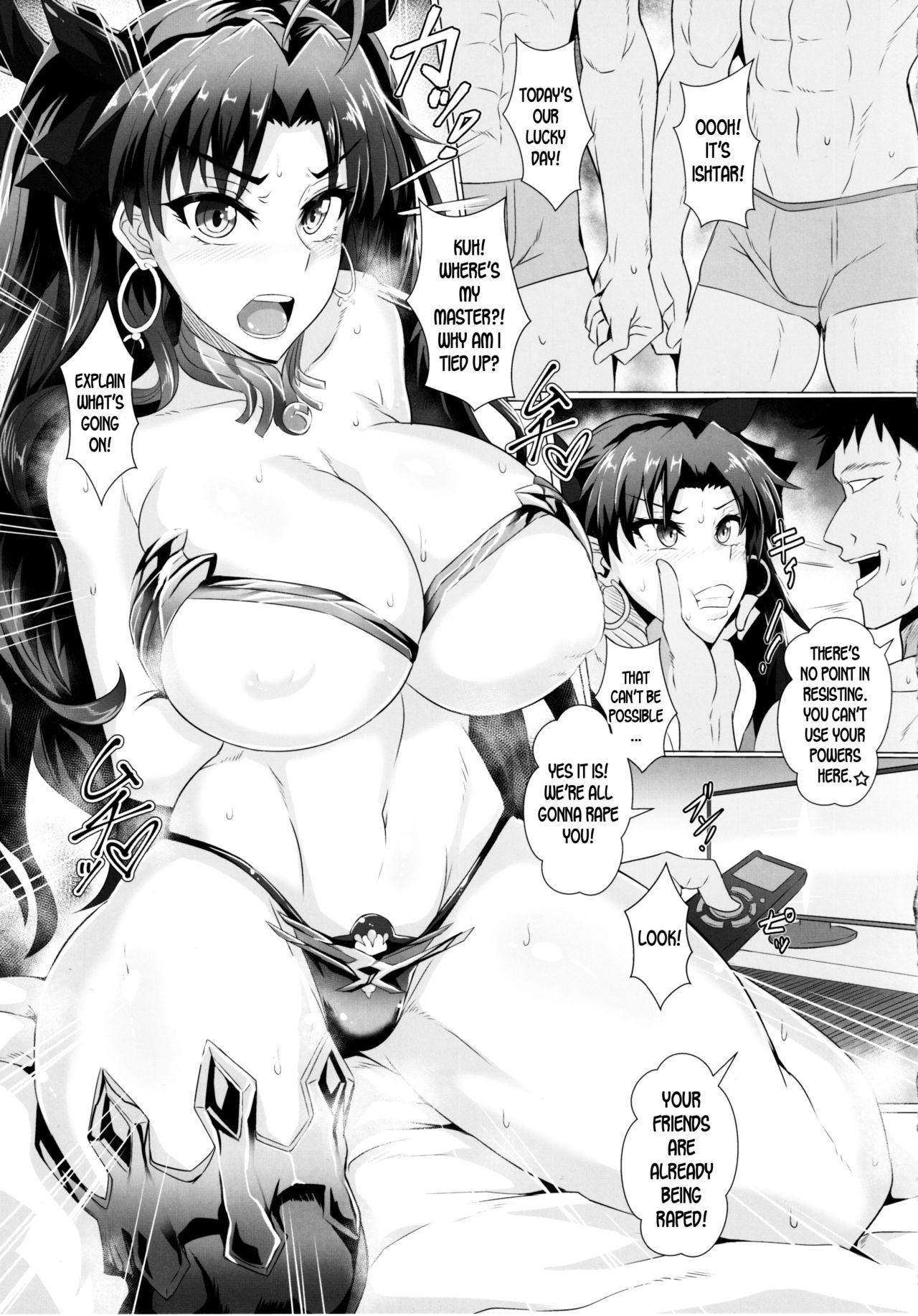 Best Blow Job Ever DOSUKEBE. FGO!! Vol. 03 Musashi Bunnyue Ishtar Hen - Fate grand order Plug - Page 4