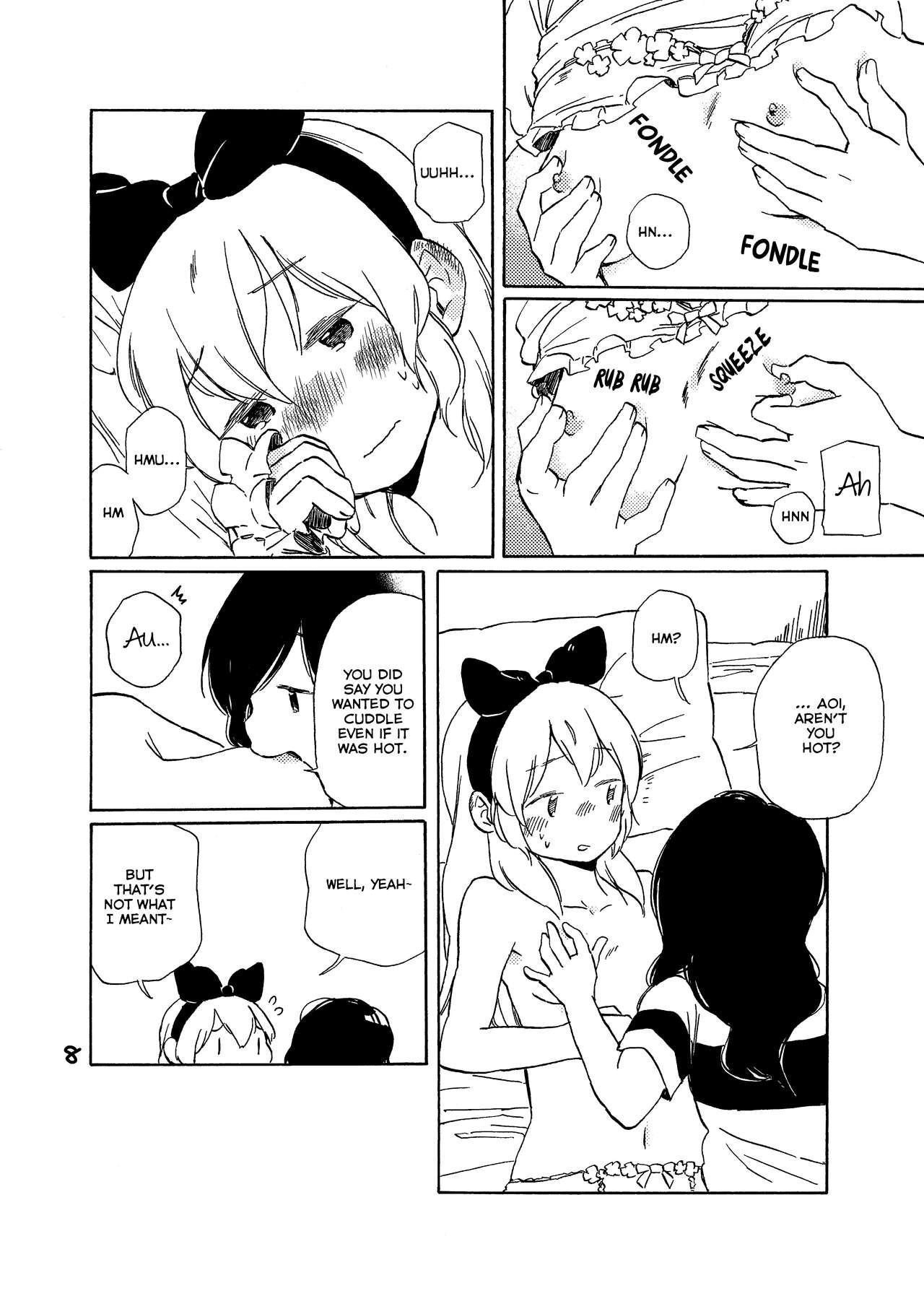 Cocksucker Ame nanode | Since it's raining - Aikatsu Romance - Page 9