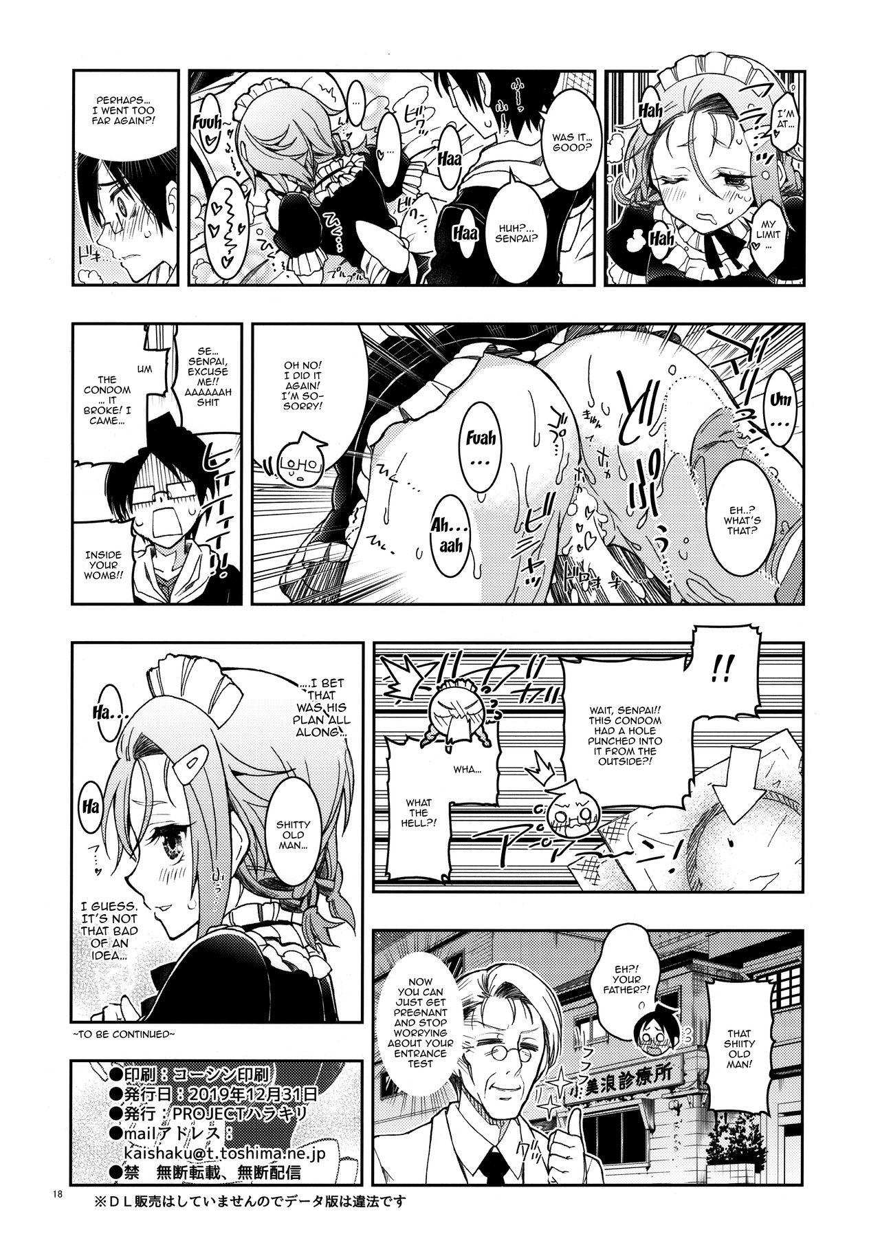 3some BOKUTACHIHA FUMINOMO ASUMIMO KAWAII | Fumino and Asumi are so Cute - Bokutachi wa benkyou ga dekinai Cavalgando - Page 17