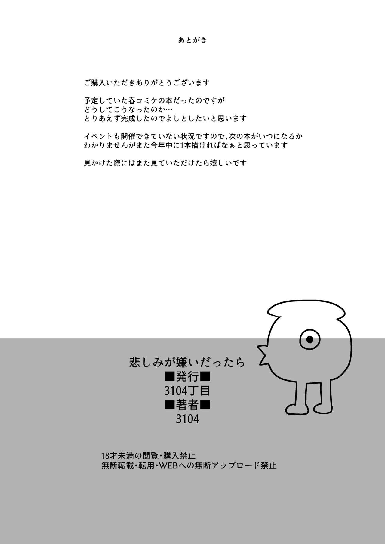 Top Kanashimi ga Kirai dattara - Original Sentando - Page 33