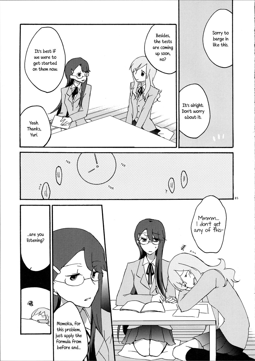 Panocha Yuri to Issho ni Obenkyou. | Studying Together with Yuri. - Heartcatch precure Nude - Page 5