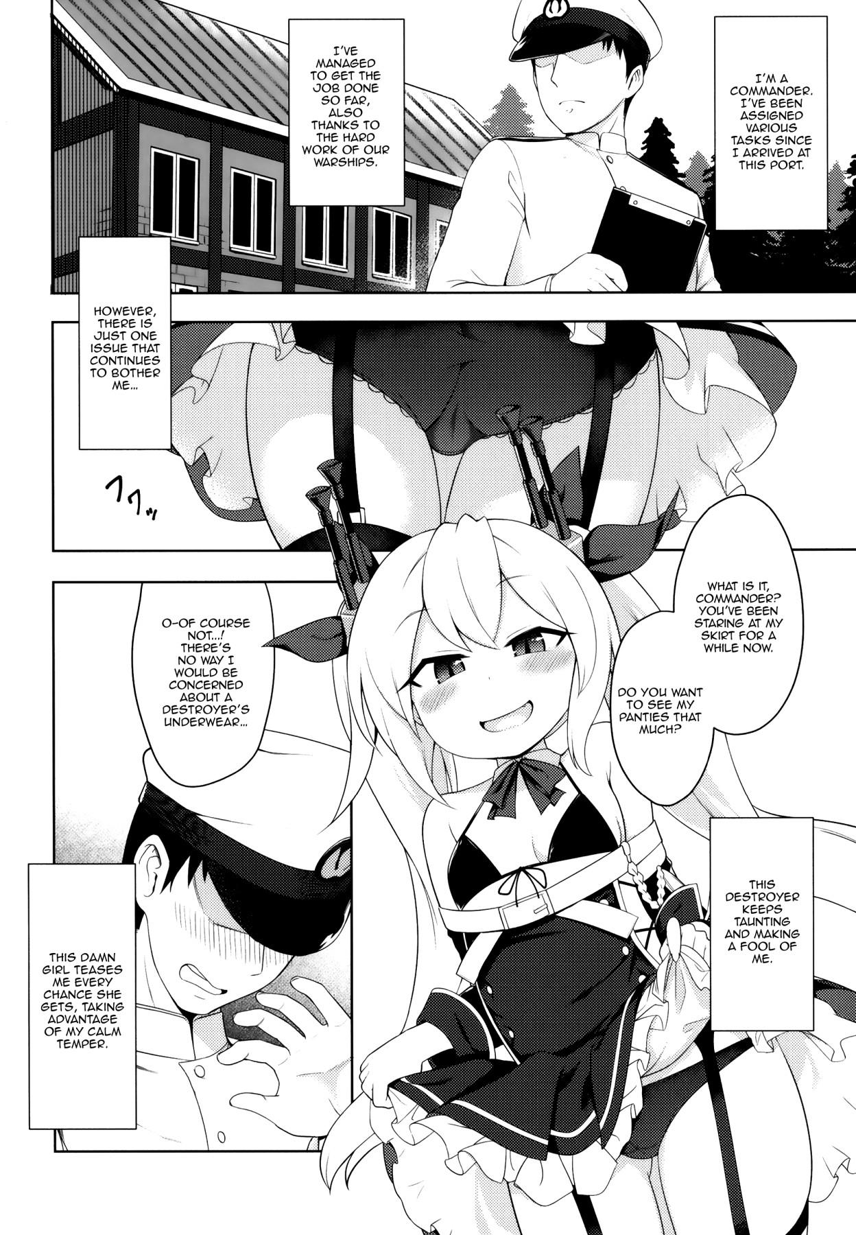 Private Sex Namaiki Kuchikukan Wakarase Challenge | I'll Make You Understand Challenge - Azur lane Throat - Page 3