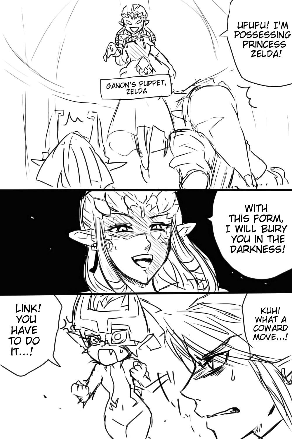 Ecchi Zelda-san to Shoubu Shiyo! | A fight with Zelda! - The legend of zelda Concha - Page 2