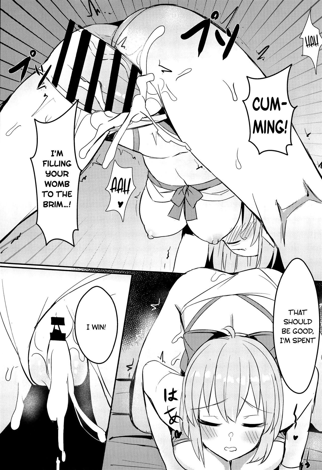 Secretary Mizugi Kengou Shoubu!! | Swimsuit Swordmaster Showdown!! - Fate grand order Perfect Tits - Page 12