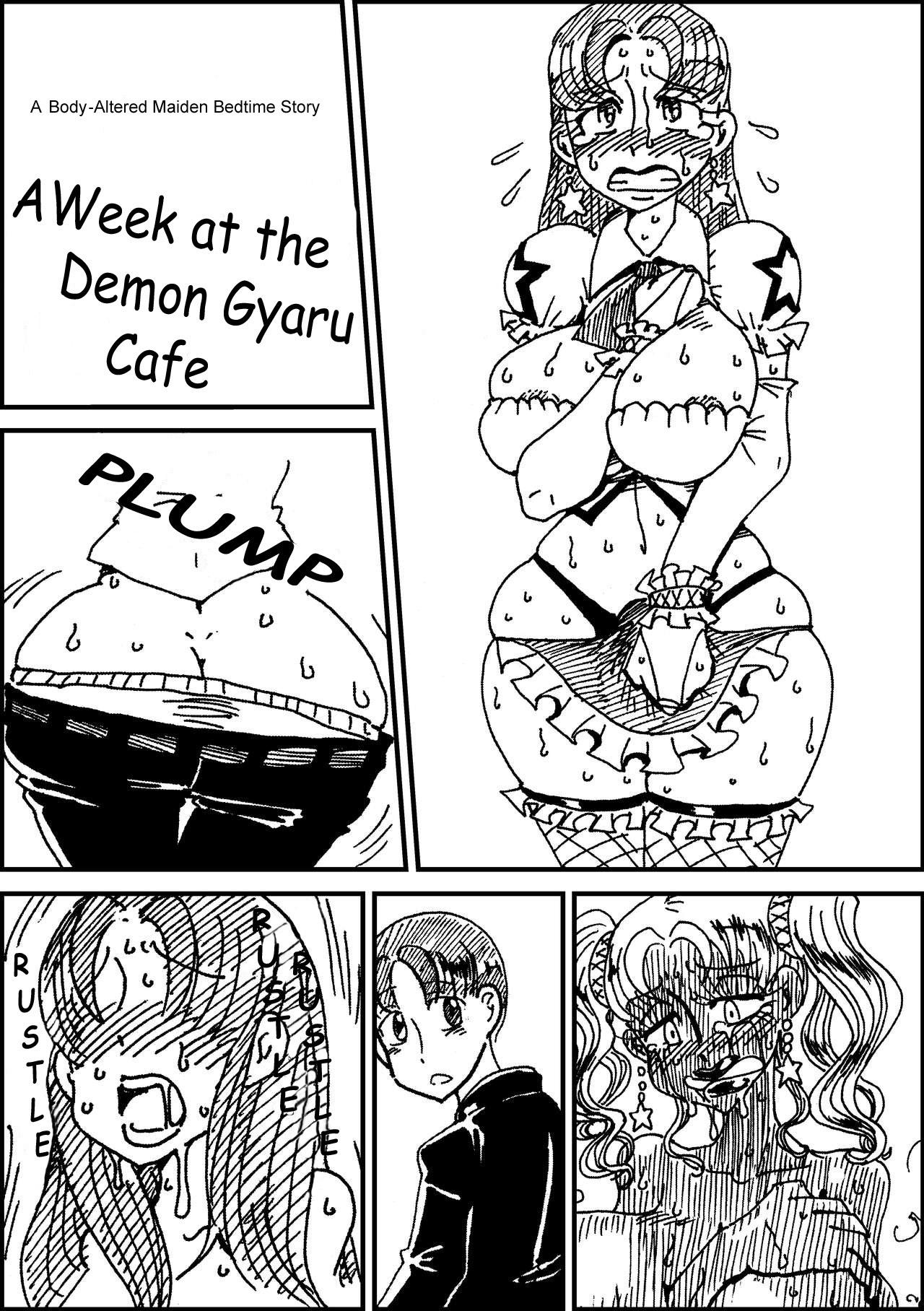 [Koganemushi] A Body-Altered Maiden Bedtime Story ~A Week at the Demon Gyaru Cafe~ / KanColle Doujinshi 0