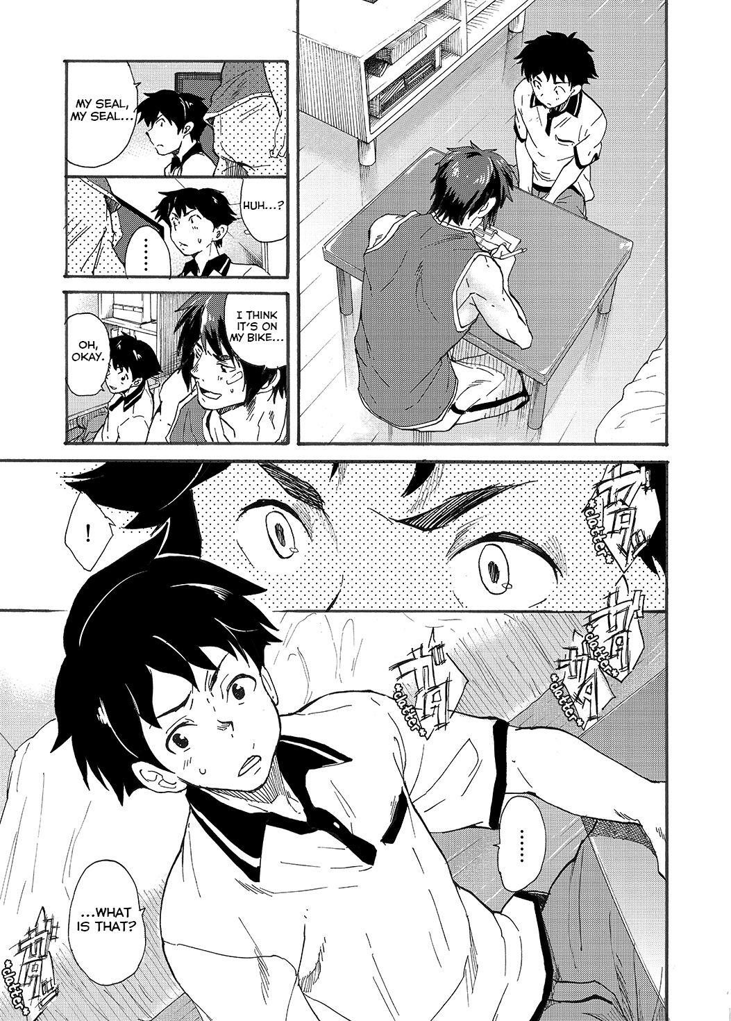 Machikado "Hitotsubashi Arata" - Original Behind - Page 7