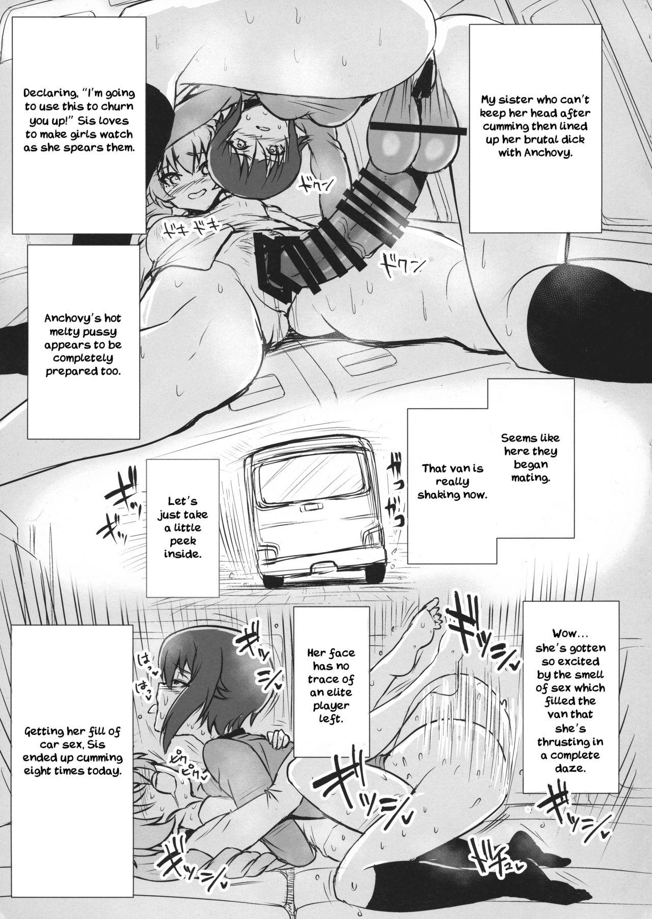 Transgender Futa Maho Seiyoku Nikki - Girls und panzer Milf - Page 9