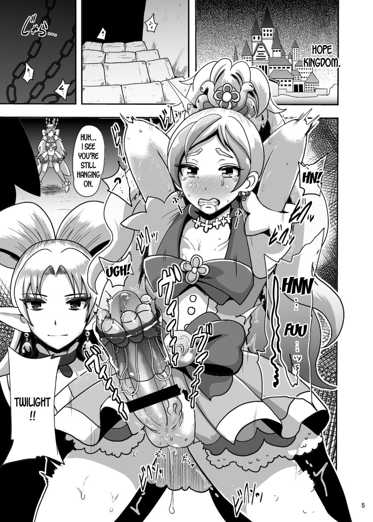 Nuru Zetsubou Princess - Go princess precure Hard Cock - Page 5