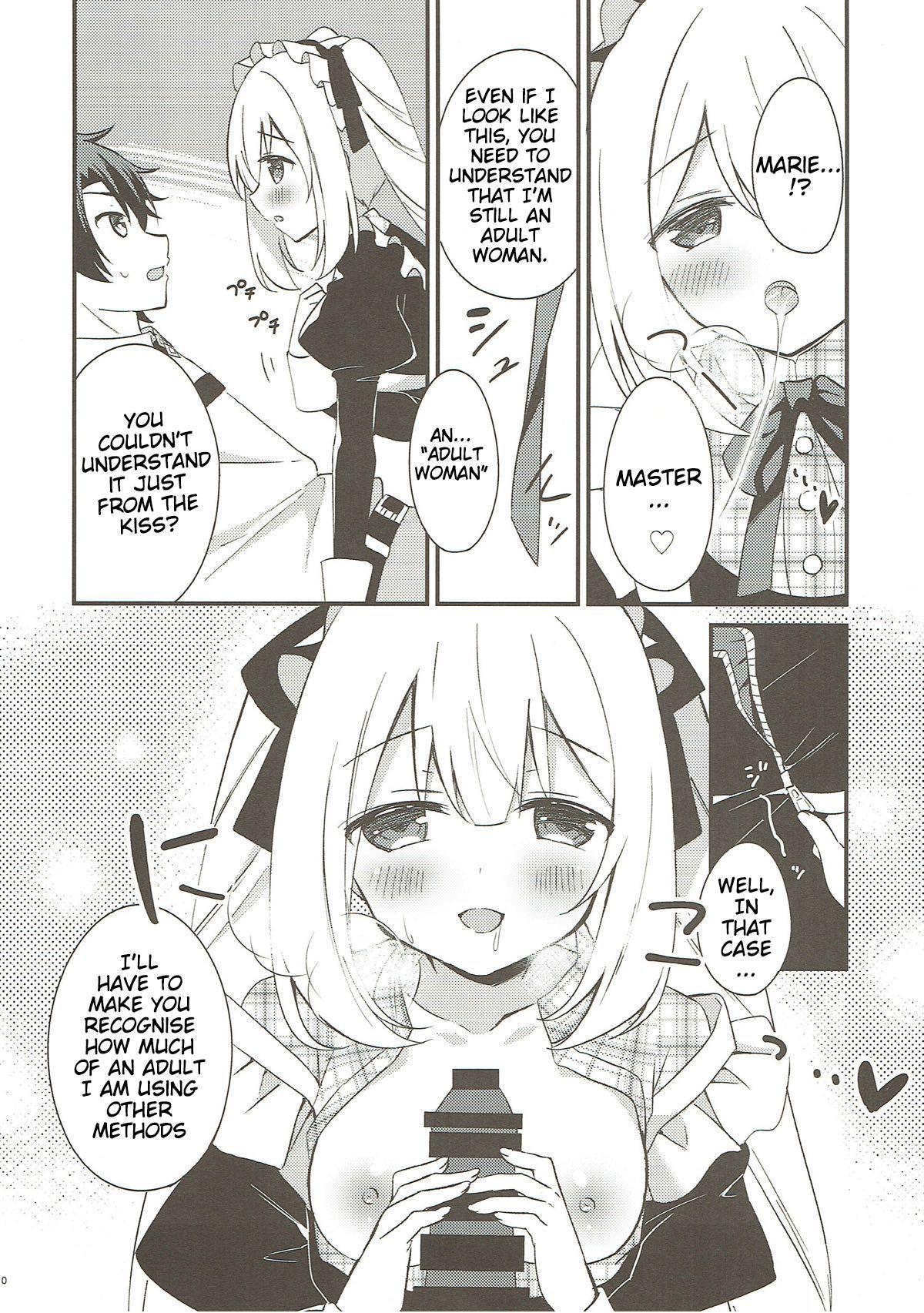 Long Hair Marie ni Yasashiku Shite Kudasai ne? | Please, Be Kind With Me, Okay? - Fate grand order Amateurs - Page 8