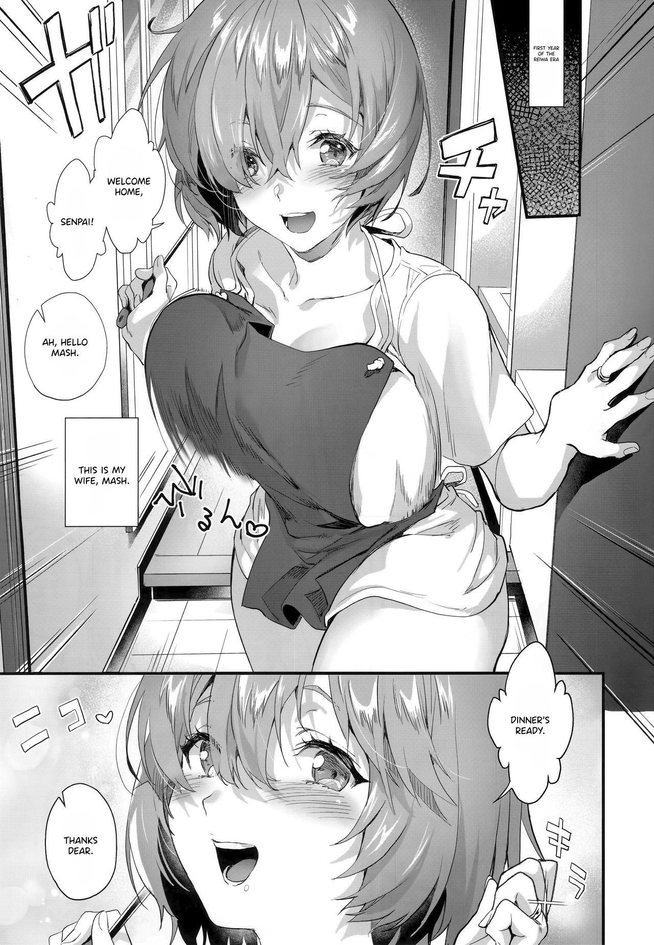 Roleplay Shinkon, Mash - Fate grand order Rough Porn - Page 2