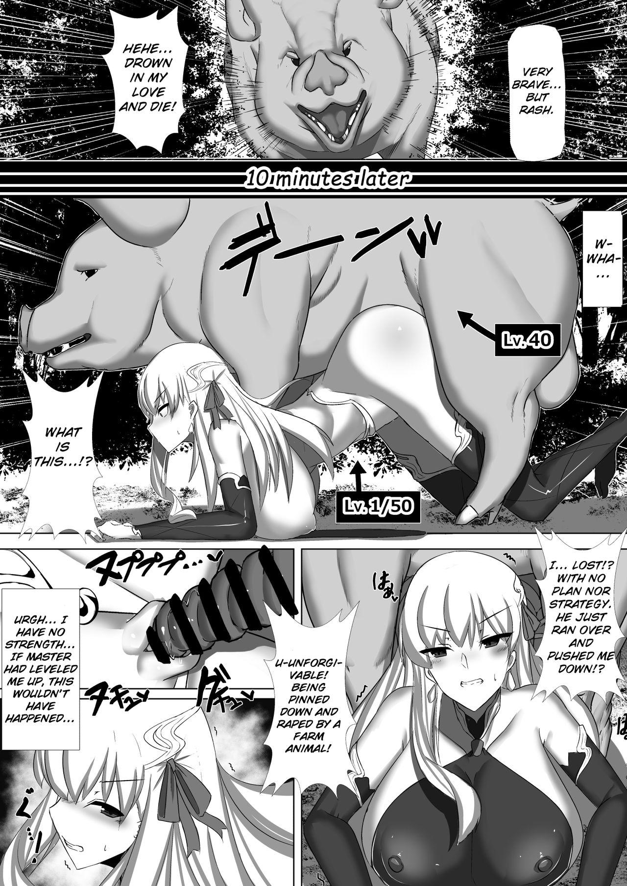 Horny Slut CLASS BESTIALITY "BB & Kama no Zako Enemy Haiboku Koubi Hen" - Fate grand order 19yo - Page 5