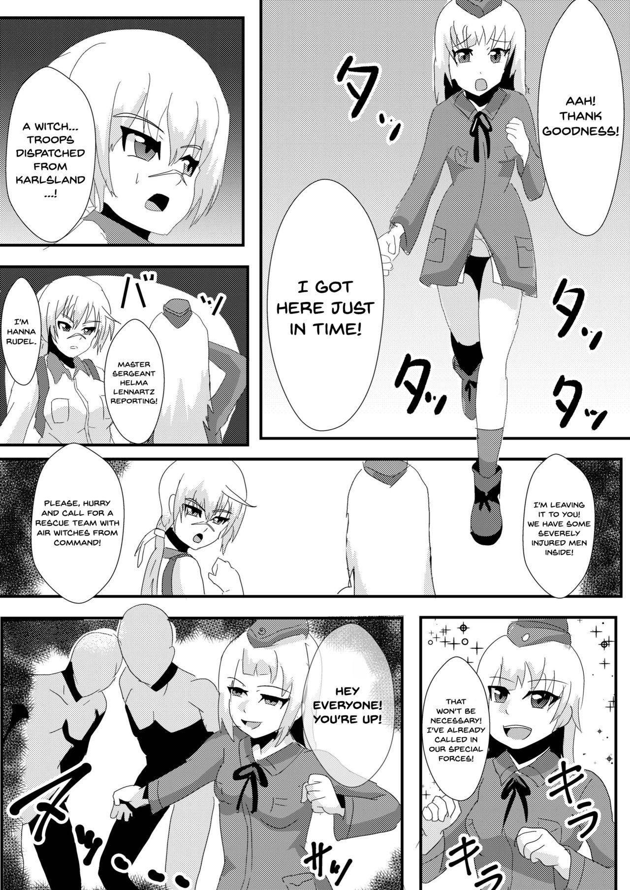 Blow Job Porn Parasite Witches 2 - Strike witches Body Massage - Page 7