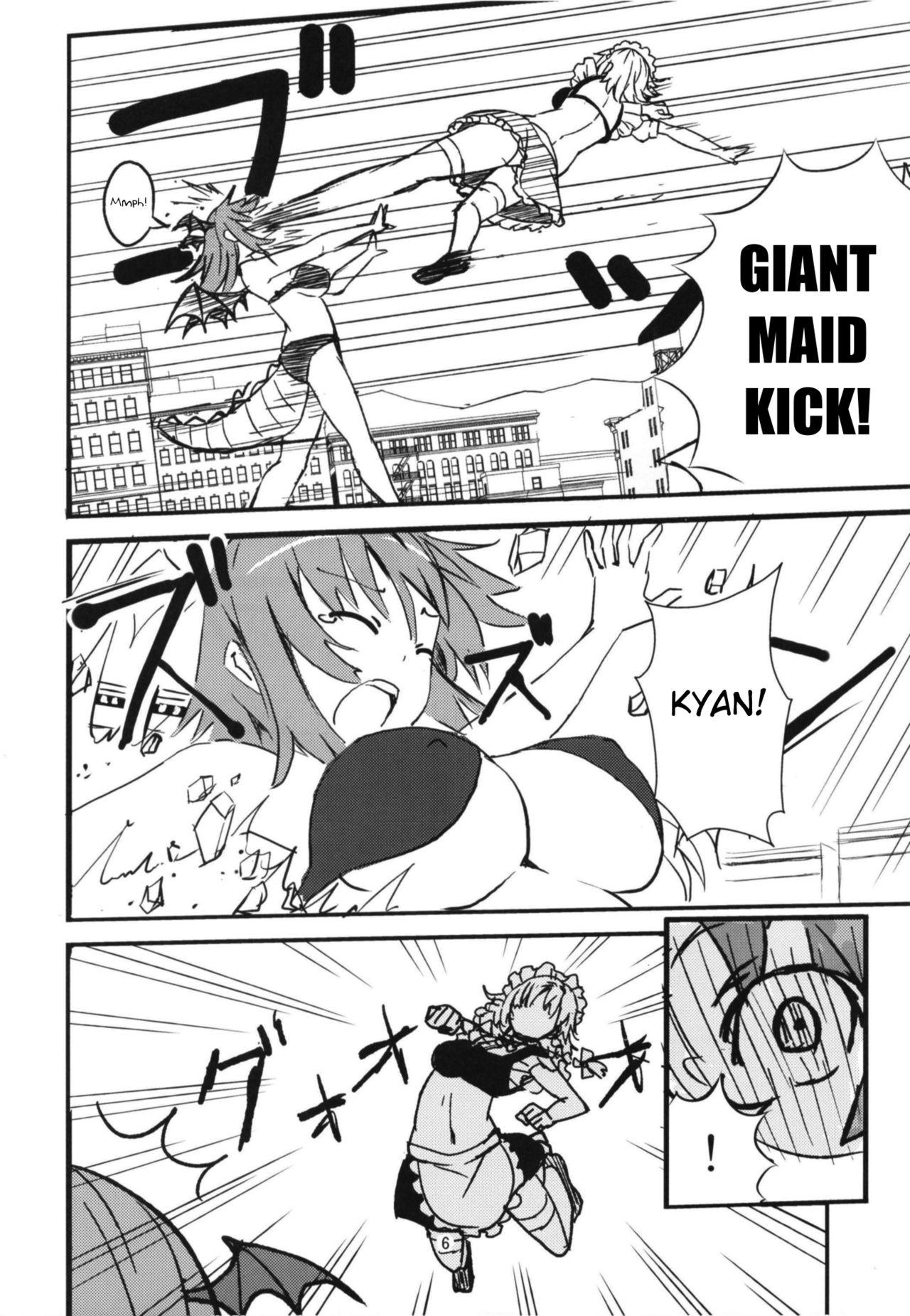 Mega Sakuya vs Giant Koakuma 4