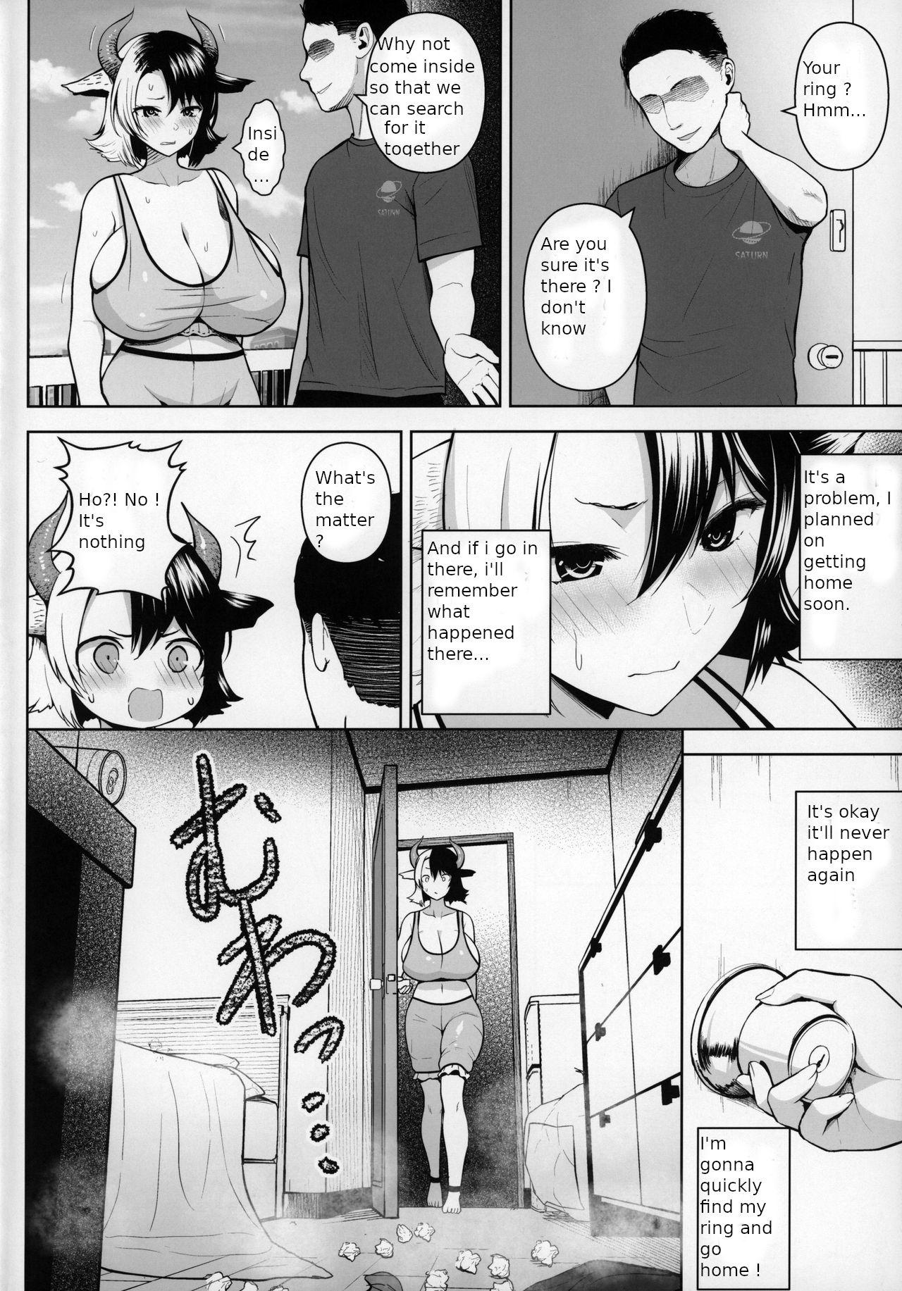 Amateur Asian Oku-san no Oppai ga Dekasugiru no ga Warui! 2 | It's Your Fault for Having Such Big Boobs, Miss! 2 - Touhou project Cheating Wife - Page 3