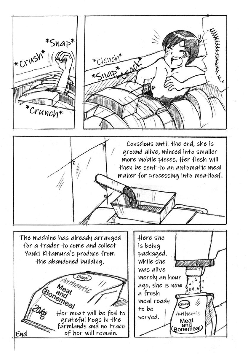Cavalgando Zenjidou Ningen Setsudanki | Fully Automatic Human Cutting Machine - Original Nylons - Page 14