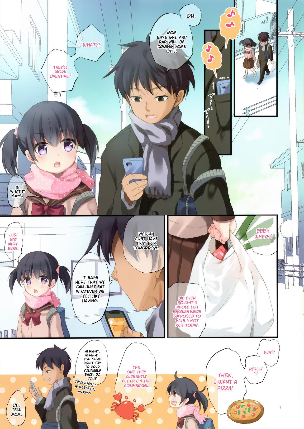 Fake Imouto to Hajimemashita | My Little Sister and I Had Our First Time - Original Cream - Page 3