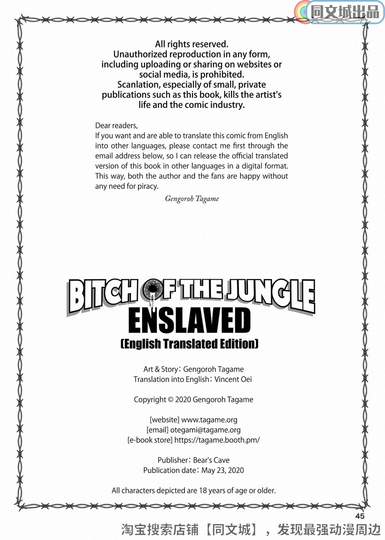 Bitch of the Jungle Enslaved 44
