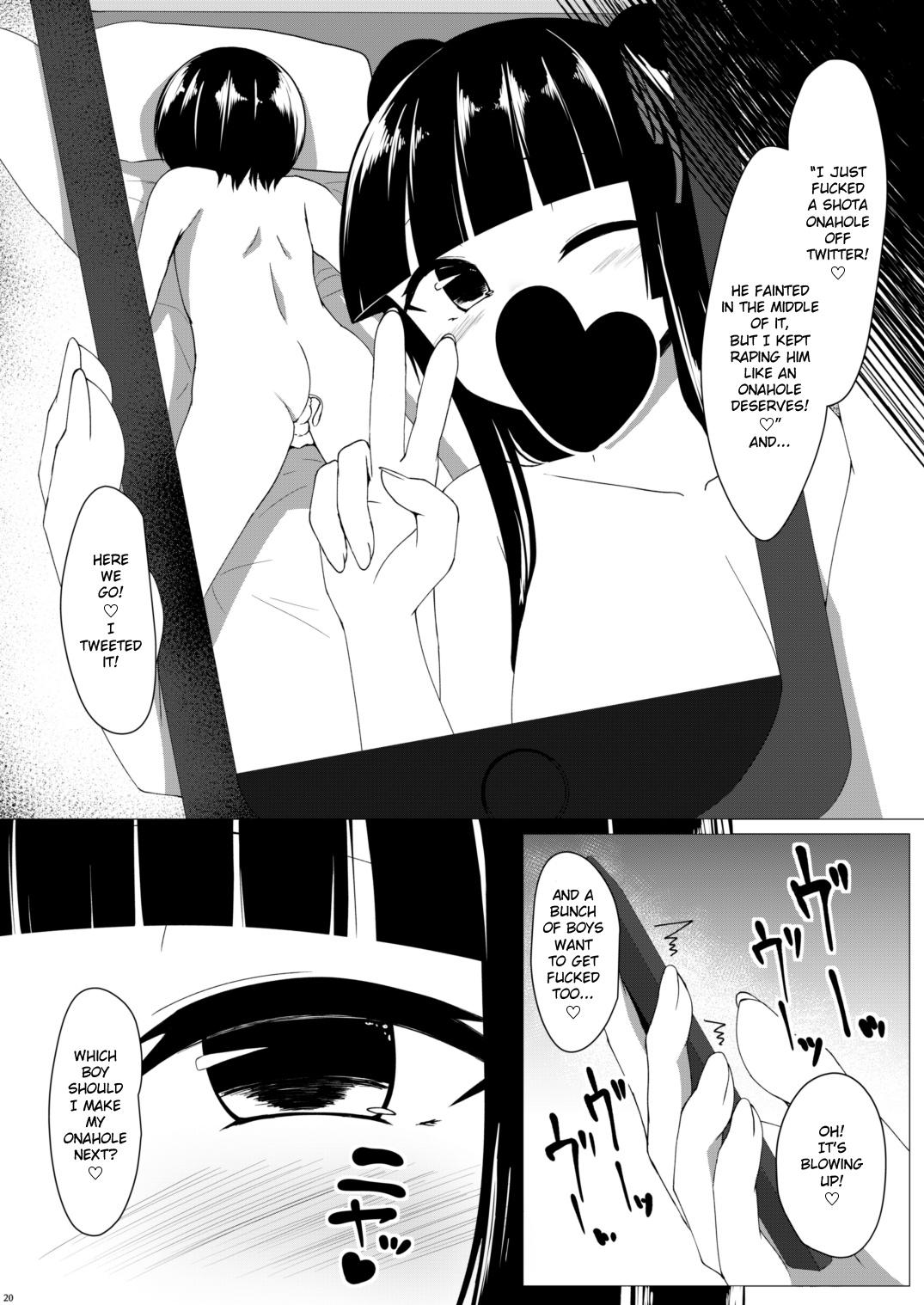 Babes Futanari OtaCir no Hime ni Okasaretai!! - Original Masturbacion - Page 19