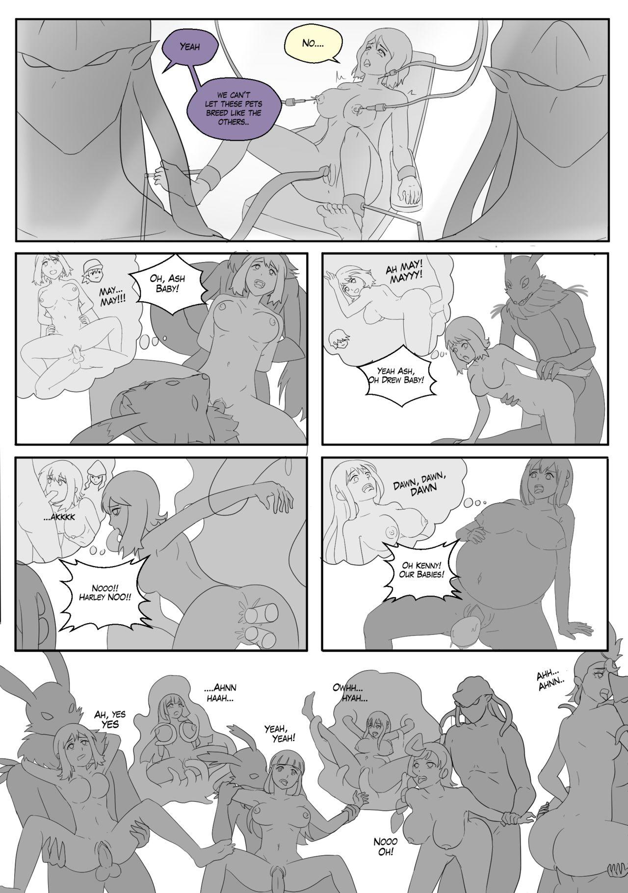Girlsfucking The Abduction of Pokepet Serena - Pokemon | pocket monsters Aliens Lovers - Page 7