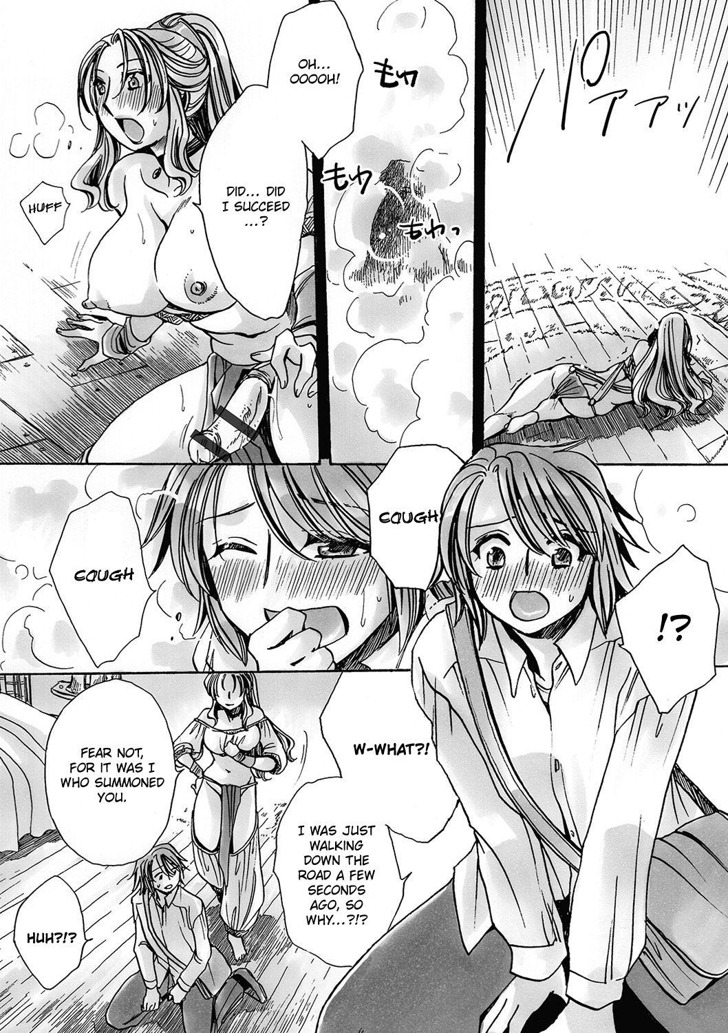 Hot Fucking Futanari Majo to Mahou no Okusuri | The Futanari Witch and the Magic Potion Cut - Page 3