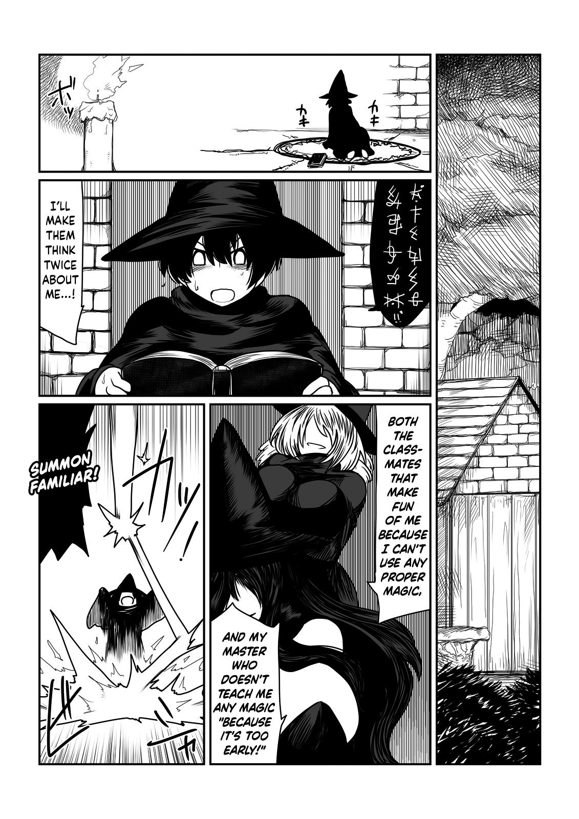 Facial Slime-san to Majo no Deshi | Slime and the Witch's Disciple - Original Cum Swallow - Page 2